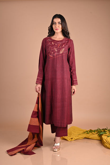 DUAA Kurta Side pleating